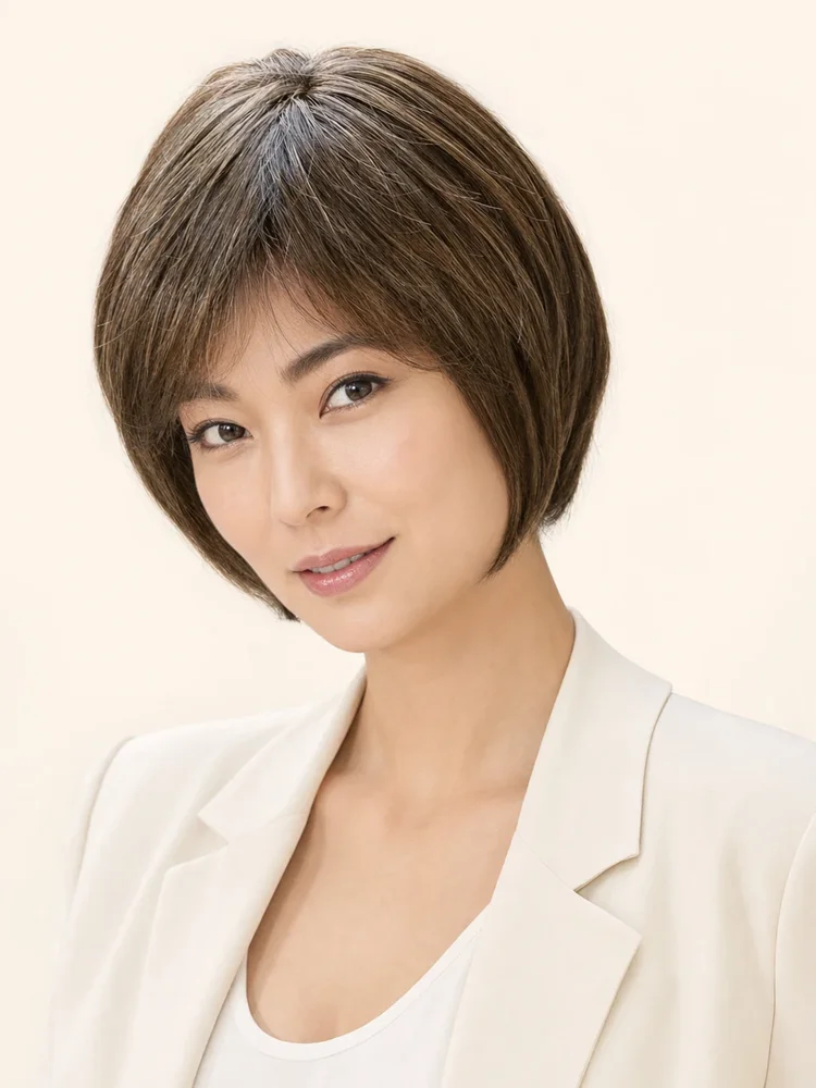 Ellen Wille Fill In | Remy Human Hair Topper with Lace Front (Mono Base)｜假髮選款展示