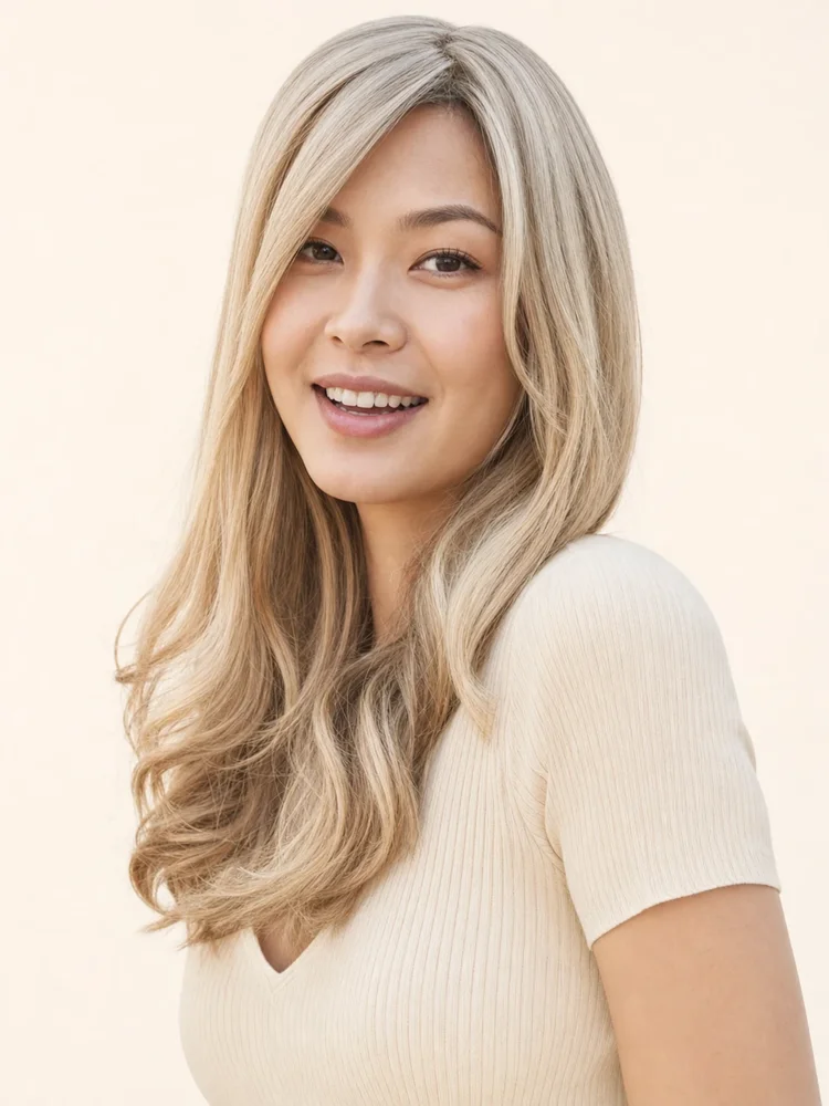 Amore Remy HH Topper 14" | Human Hair Lace Front Topper (Mono Top)｜假髮選款展示