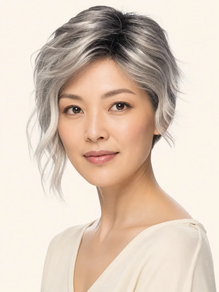 Estetica Ryan | Synthetic Lace Front Wig — product style image