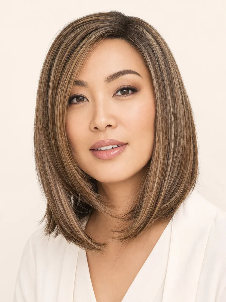 Rene of Paris River | Synthetic Lace Front Wig (Mono Part) — product style image