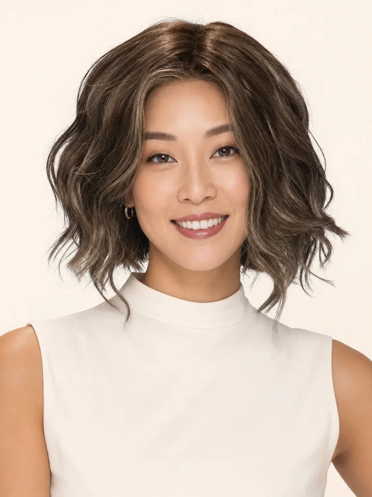 Estetica Haven | Synthetic Lace Front Wig (Mono Top) — product style image