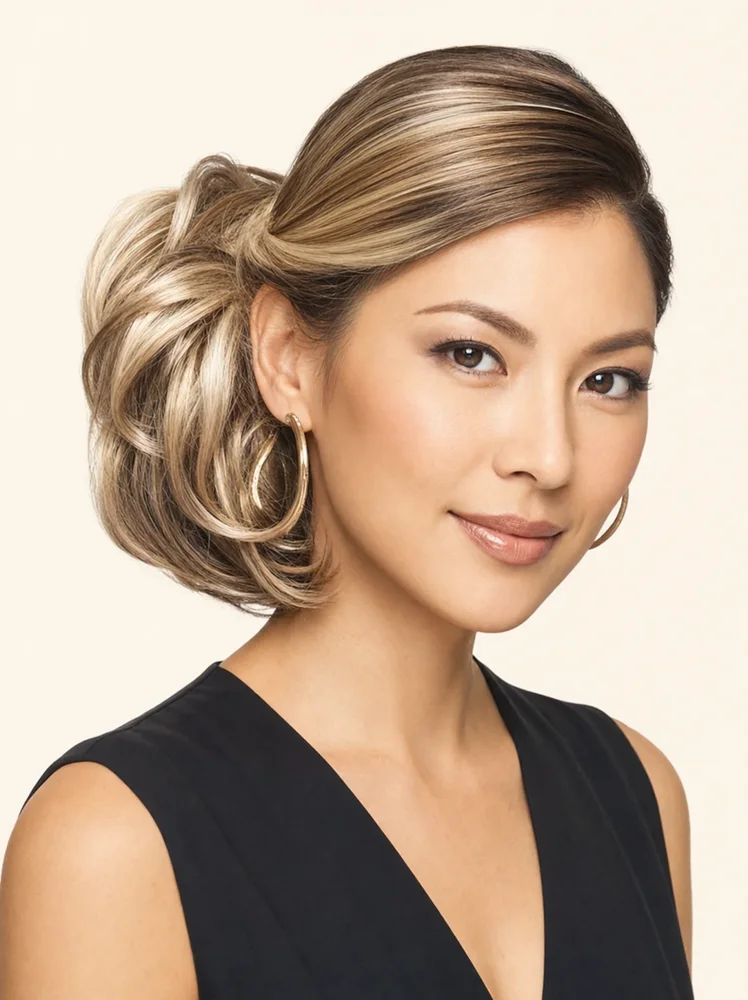 Raquel Welch Aperitif | Synthetic Hair Bun (Interlocking Clips)|假髮選款展示