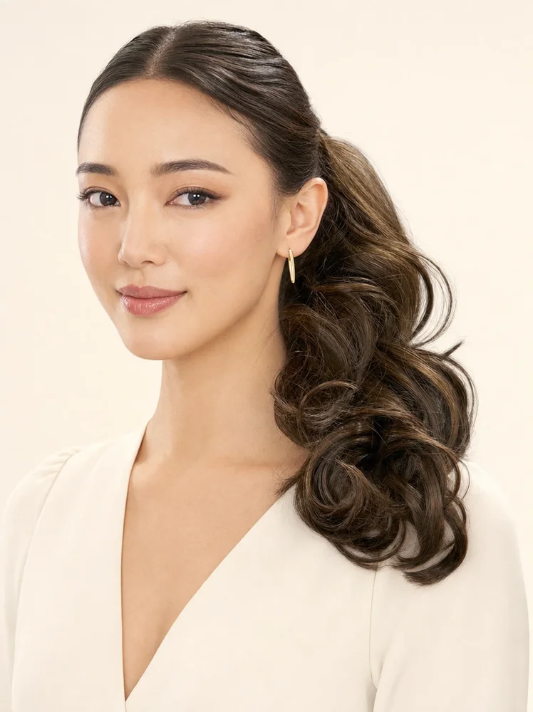 easihair EasiPony Medium Wavy HD | Synthetic Ponytail|假髮選款展示