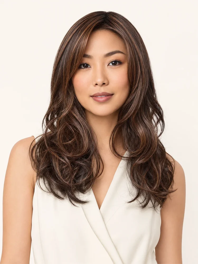 Rene of Paris Margo | Synthetic Lace Front Wig (Mono Part) — product style image