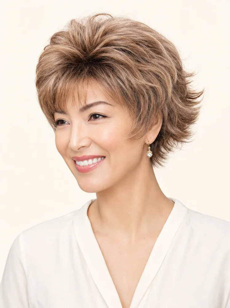 Noriko Mason Gradient | Synthetic Wig (Basic Cap)|假髮選款展示