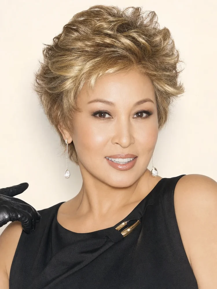 Raquel Welch Center Stage | Synthetic Lace Front Wig (Hand-Tied)|假髮選款展示