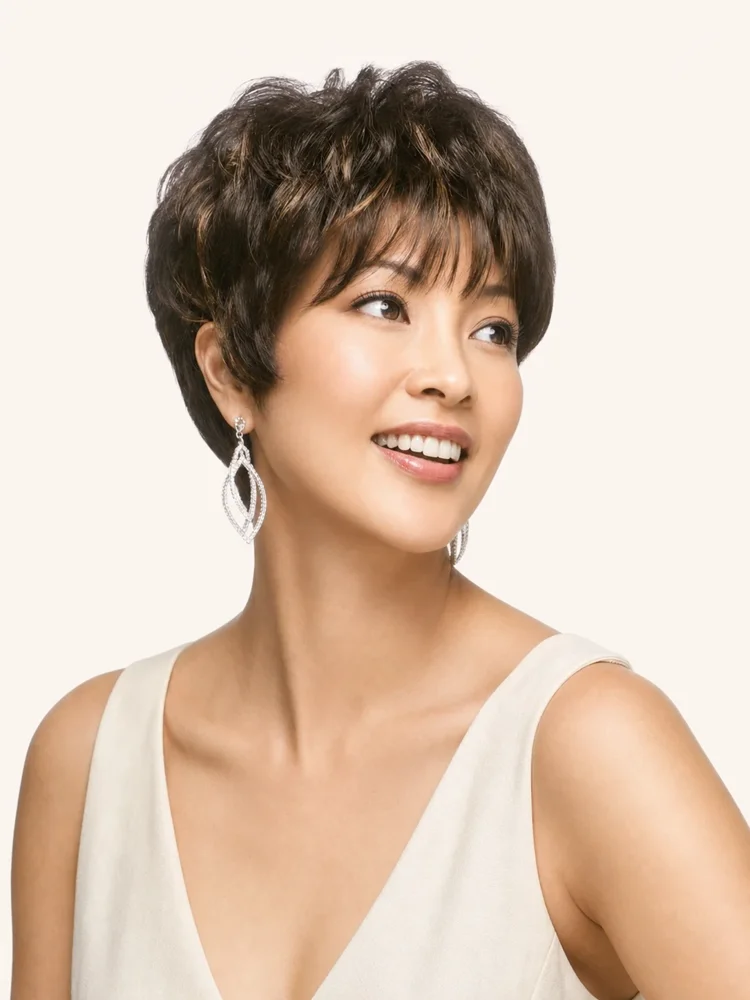 Vivica Fox H-205 | Human Hair Wig (Basic Cap) | DISCONTINUED|假髮選款展示