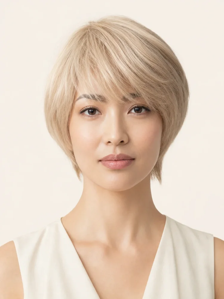 Ellen Wille Award Small Deluxe| Remy Human Hair Lace Front Wig (Mono Part) — product style image