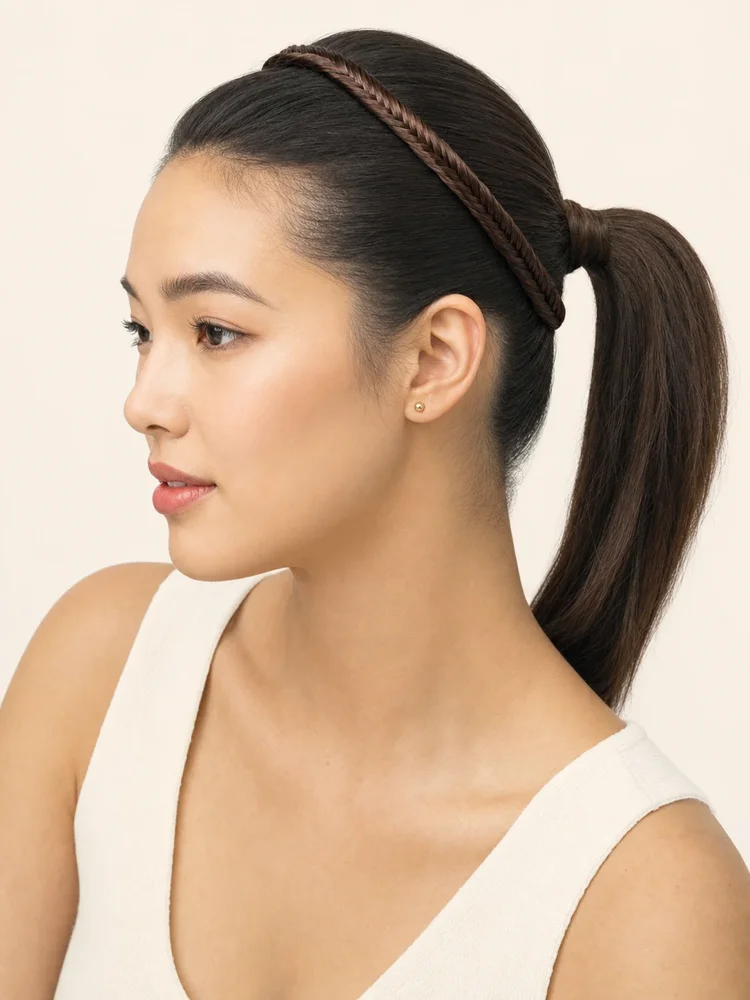POP by hairdo Fishtail Braid Headband | Synthetic Headband | DISCONTINUED|假髮選款展示