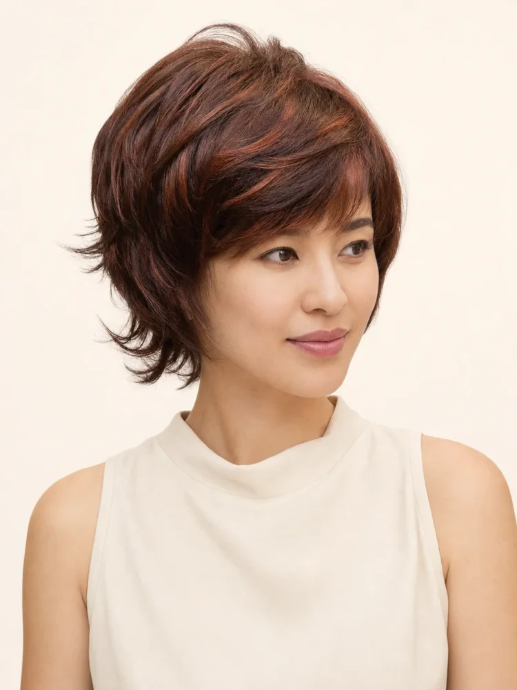 Noriko Stacie Gradient | Synthetic Wig (Mono Top) | DISCONTINUED|假髮選款展示