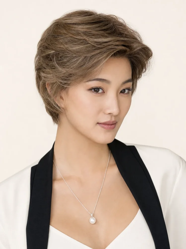 Ellen Wille Allure | Human Hair/ Synthetic Blend Lace Front Wig (Mono-Top) — product style image
