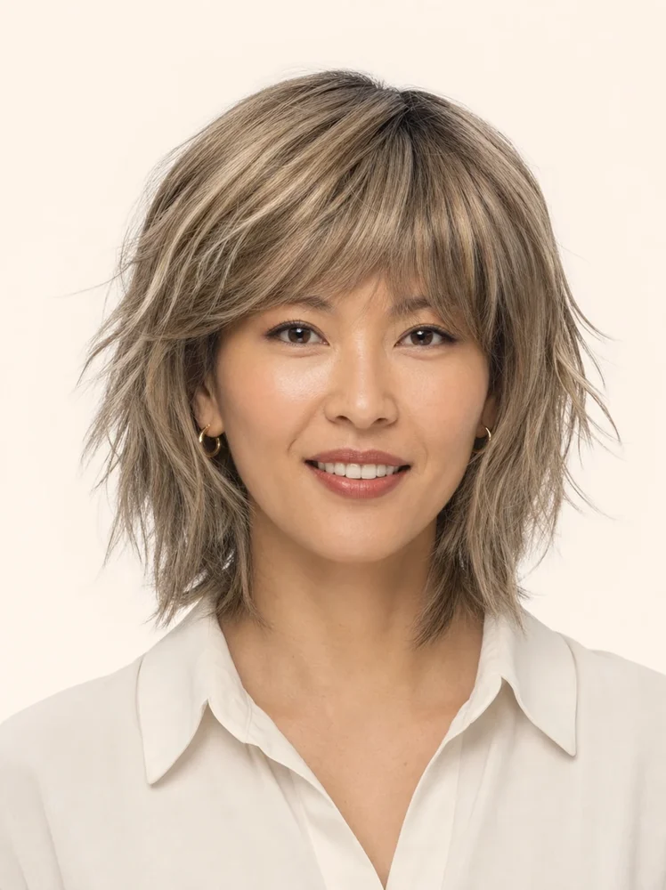 Estetica Hollis | Synthetic Lace Front Wig (Mono Top)|假髮選款展示