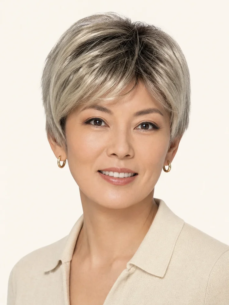 Estetica Emmett | Synthetic Wig (Basic Cap) — product style image