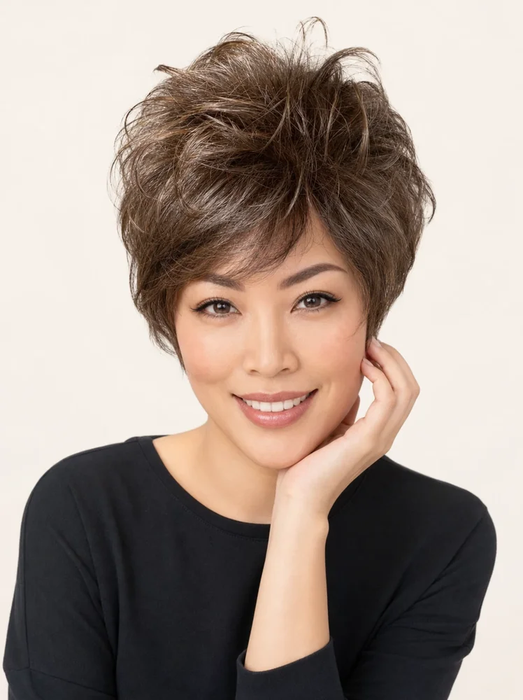 Gabor On Set | Synthetic Lace Front Wig (Basic Cap) — product style image