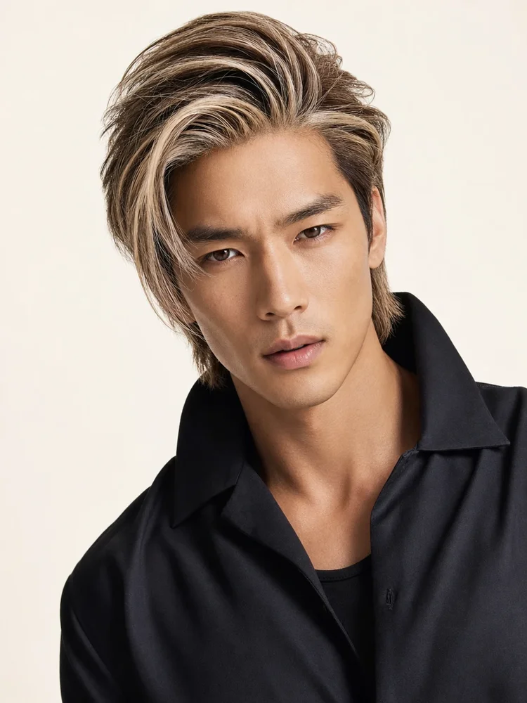 HIM Daring | HF Synthetic Lace Front Wig (Mono Part)|假髮選款展示