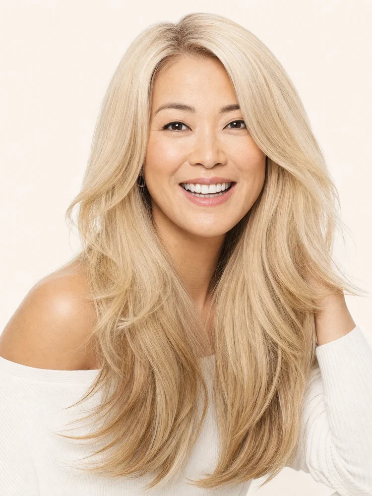 Christie Brinkley 21" Straight HF Synthetic Hair Extension (1 Piece) | Clip In | DISCONTINUED|假髮選款展示