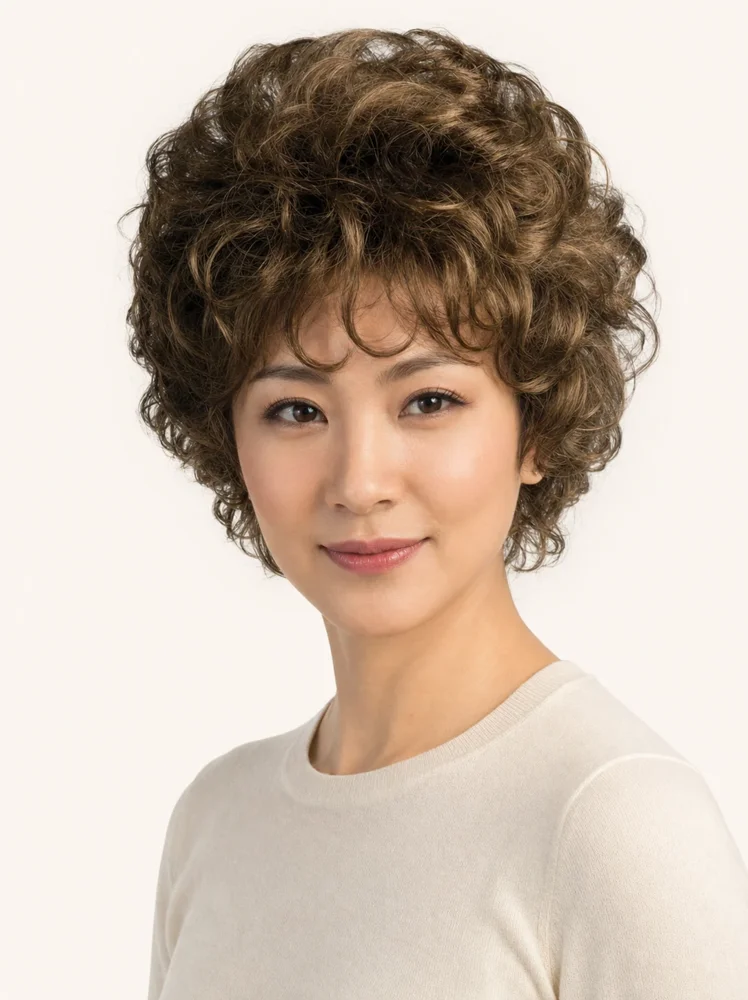 Estetica Nadia | Synthetic Wig (Basic Cap) — product style image