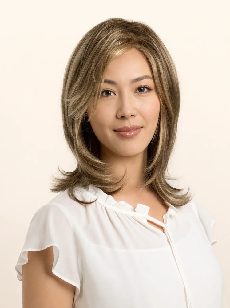Estetica Mono Wiglet 413-MP | Synthetic Hair Piece (Mono Part)|假髮選款展示