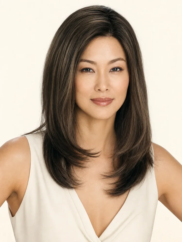 Louis Ferre Soho Chic | Synthetic Lace Front Wig (Mono Top) — product style image