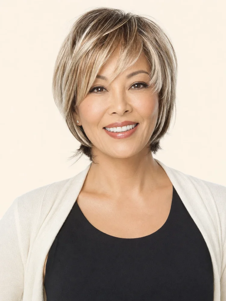 Raquel Welch On The Town | Synthetic Lace Front Wig (Mono Part) — product style image