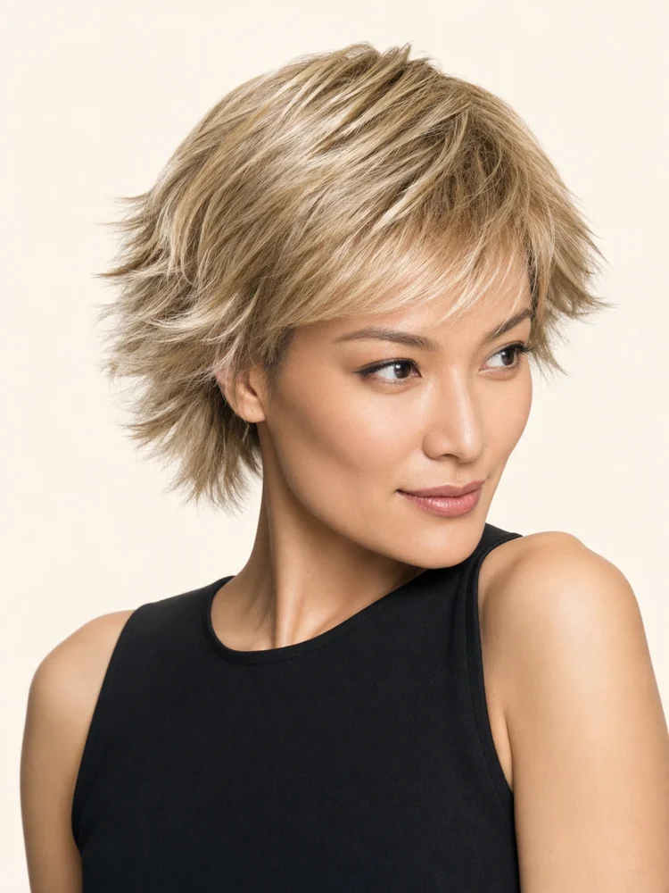 Hairdo Spiky Cut | HF Synthetic Wig (Basic Cap) — product style image